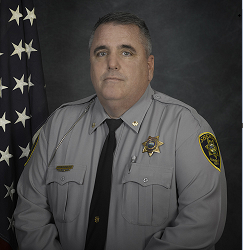 Major Jim Sherley in Sheriff's Office uniform