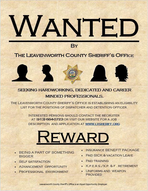 wanted poster for detention and dispatch staff employment opportunities.JPG